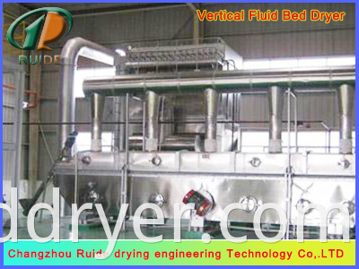 Vibration drying machine of boletic acid